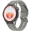 GIOPUEY Cinturini Compatibile con Huawei Watch GT 7 46mm/GT6/5/4 46mm, Morbido Silicone Cinturino [Resistente all'Usura] [Traspirante] - Darkgray