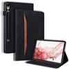 Generico DayQiQiPu Cover per Samsung Galaxy Tab S12 Ultra SM‑X940/X946B (14,6 Pollici) Custodia Retrò in Pelle PU Flip Stand Case Portafoglio Guscio dalla Texture Morbida e Auto Wake/Sleep, Nero