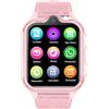 Krostming Smartwatch Bambini GPS 4G Telefono Orologio con WiFi Videochiamata SOS 2 Telecamere Impermeabile Modalità SMS Classe Rifiuta Chiamata Sconosciuta Musica Lettore Video Regalo per Ragazzi Ragazze