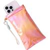 GVOXIS Custodia Termica per Telefono, Pochette Termica per Smartphone, Porta Telefono Antifreddo Anti Surriscaldamento per Spiaggia Sci, Cover Salvabatteria(Arancione)