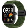 MELEJIA Cinturino in Tessuto Intrecciato per Xiaomi Redmi Watch 6 Lite/Watch 6 Active/Watch 6/Watch 5/Band 10 Pro/9 Pro Ricambio Cinturino con Chiusura Magnetica, Elastico Regolabile Cinturini