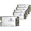 Superpard M.2 2242 SSD 64GB 5PACK Interno SATA 3 Unità a Stato Solido Interna B+M Key M2 NGFF per Computer Portatili Desktop