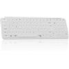 Keychron Tastiera wireless B2 Pro Ultra-Slim QWERTZ, 2,4 GHz e Bluetooth 5.2, fino a 1200 ore di durata della batteria, programmabile con ZMK/Launcher, compatibile con Mac/Windows/Linux - bianco