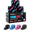 SPORTTAPE 3 Rotoli Nastro Pollice Sollevamento Pesi - 3,8cm x 4,5m - Nero | Nastro Grip a Uncino per CrossFit & Powerlifting | Anti-Sudore, Facile da Strappare, Protezione per Mani e Dita