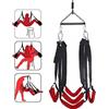 BEBITZ Set di restrizioni del kit di schiavitù sessuale Soffitto Sex Swing Cinghie sexy Giocattoli Bondage e sospensione Bondage Swing Sospensione a 360 gradi Strumenti di gioco per adulti Sex Straps SM