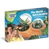 Clementoni Scienza e Gioco Lab Piante Grasse Terrario, Botanica Bambini 7+ | Laboratorio Scientifico Botanica Piante Grasse, Aloe e Cactus, Esperimenti Botanici, Made in Italy, 84048