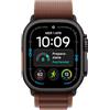 Apple Watch Ultra 4 (2026) 5G 49mm Black Tit. Case Alpine Loop L - Burgundy EU