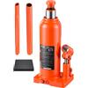 VEVOR Cric Idraulico a Bottiglia Carico 10 Tonnellate Auto Furgone Officina Corsa di Sollevamento 230-440 mm, Martinetto Multidirezionale con Maniglia Lunga, Berline, SUV, Pick-up, Camion, Autobus