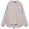 VERO MODA Shirt Vmbumpy LS-Maglietta con Glitter Wvn Ga Noos Donna