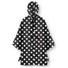 reisenthel mini maxi poncho - Mantella Antipioggia Impermeabile Ripiegabile nella Tasca sul Petto, Cappuccio e Ampia Apertura del Collo, Taglia Unica, Fantasia a Pois Mix