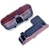 Generico Luci Di Benvenuto Per Portiere Auto - Spia Di Avvertimento Per Accessori VW | Luce da terra di cortesia a LED Ghost Shadow adatta for CC Passat Magotan Touareg Phideon(For VW Blue)