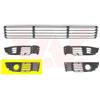 VAN WEZEL Griglia di ventilazione, Paraurti 5837594 Compatibile con: VW PASSAT B5.5, PASSAT B5.5 Variant