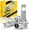 BMT xms H27W 881 H27W/2 LED Lampadina, 20000LM 400% Più luminosità bianco 6500K fendinebbia a LED 881, dimensioni mini 1:1 Plug and Play, 2 Pezzi