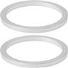 ECSiNG 2x Anelli Di Tenuta Per Tappo Di Scarico Dell'olio 24x29x2mm N0438092 Compatibile Con Seat Leon 2005-2020