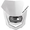 Polisport 8657400036 - Faro Anteriore Halo in Polipropilene con Lampada alogena Compatibile con Tutti i Modelli Motocross/Enduro in Colore Bianco