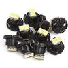 uxcell sourcingmap 10Pz T4.7 2-SMD LED lampadina Dash clima Strumento controllo interno bianco luce