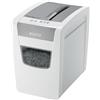 ACCO Brands Leitz IQ 80980000 - Distruggidocumenti Slim Office S, capacità 14-12 fogli (70-80 g/m²), taglio a particelle, livello di sicurezza P4, contenitore per rifiuti da 23 l, particolarmente silenzioso,