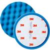 Perfect-It 3M Perfect-It 50388 Spugna Ondulata, Diametro 150 mm, Blu, Due Pezzi