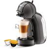 NESCAFÉ DOLCE GUSTO Mini Me von Krups, piccola macchina da caffè automatica a capsula, bevande calde e fredde, pressione 15 bar, serbatoio dell'acqua da 0,8 litri, Eco Mode, nero/antracite, KP1238
