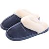 Misolin Pantofole Donna Uomo Invernali Caldo Peluche da Casa e Memory Foam | Ciabatte Casa Invernali, Scamosciato Sintetico, Morbide & Comode Slippers, Antiscivolo, Interno/Esterno