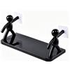 hxoity Mensole Murali Senza Fori Con Ganci, Supporto A Forma Umana | 29.5x13cm Mensola Murale Senza Fori, Design Umano Con Ganci, Impermeabile Per Bagno/cucina, 5 Colori, Set Multipli