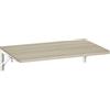 HOMCOM Scrivania da Parete Pieghevole, Scrivania per Computer a Parete con Angoli Arrotondati Salvaspazio per Casa e Ufficio Cucina, 60x40 cm, Rovere | Aosom Italy