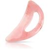 KRVNTH Gua Sha Massaggiatore con Impugnatura, Strumento Guasha Scraping Più Grande per Massaggio Schiena Collo Viso Gambe, Drenaggio Linfatico Cellulite (Resina) (Rosa)