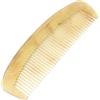 VALICLUD Pettine in corno naturale da 13 cm, antistatico per capelli e barba, contro la perdita di capelli, lisciante e districante, pettine da viaggio, per uomo e donna