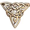 Drachensilber Spilla medievale bronzo triquetta gioielli celtici nodo celtico spilla vichinga