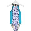 SWEATY BETTY Costume Da Bagno Donna M Multicolore Imbottito Zip Posteriore