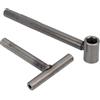 ZAMETTER Set di 2 chiavi di regolazione del gioco della valvola con manico a T, quadrate da 3 mm, 3, 5 mm, 4 mm e esagonali da 9 mm, 10 mm, per riparazione motori di moto e scooter