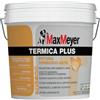 MAXMEYER Termica Plus, Pittura Termica Anticondensa per Interni, Azione Antimuffa Certificata, Bianco, 5 Litri