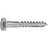 Connex KL3142080 - Vite a testa esagonale per legno, 1.000 g, zincato, 12 x 80 mm
