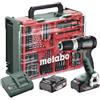 Metabo SB 18 L BL Set Akku-Schlagbohrschrauber 18V 65 Nm b?rstenlos 2x 2 Ah LiHD inkl. Koffer