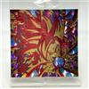 Bandai Dragon Ball Wafer Sticker Gogeta 9-11 Waza-R-Goku Raro Giappone Holo Seal