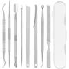 LOPHE Kit Unghie Incarnite Piedi 8 Pezzi, Pedicure Inossidabile Custodia | Per Correzione Unghie Incarnite, Attrezzi Professionali, Acciaio Inossidabile, Include Custodia, Strumenti, Piedi, Leggero