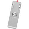 CAZSTYK Cavalletto per cellulare per desktop invisibile, Silver | Lega alluminio con base stabile, design sottile e pieghevole per supporto verticale e orizzontale da tavolo
