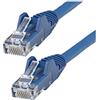 StarTech Cavo Ethernet Cat6 Antigroviglio 3m LSZH, Blu (N6LPATCH3MBL | 100W PoE, Cavo Patch UTP, Testato Individualmente, Certificato UL/TIA