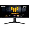 ASUS TUF GAMING VG34WQL5A, Monitor Gaming Curvo Serie 5 da 34 WQHD, Nero | Fast VA (3440x1440), 0,5ms (GTG), Doppia Modalità (WQHD 200Hz or HD 400Hz), ELMB SYNC, DisplayWidget Center, Gaming AI