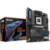 GIGABYTE Scheda madre X870E AORUS PRO - Supporta CPU AMD Ryzen 9000, VRM digitale a 16+2+2 fasi, fino a 8000MHz DDR5 (OC), 3xPCIe 5.0, Wi-Fi 7, LAN 2.5GbE, USB 4