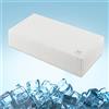 HARBOREST Cuscino refrigerante a forma di cubo, cuscino per chi dorme lateralmente, per dolori al collo e alle spalle, in memory foam, con rigidità regolabile, 61 x 30,5 x 10,2 cm