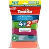 Tonkita| Microfibre Panni Multiuso, 6 Morbidi Panni 30x30cm, Antibatterici | Rimuovere Sporco Ostinato, Cattura Polvere e Sporco