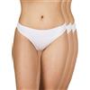 A.A UNDERWEAR - Mutande da Donna a Vita Bassa Slip in Morbido Cotone e Modal, Pacco da 3