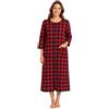 RONGTAI Camicie da notte da donna a mezza manica con cerniera camicia da notte comoda vestaglia da notte stampata alla moda con tasche