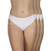 A.A UNDERWEAR - Mutande Donna in Morbido Cotone e Modal - Slip Tai - Vita Alta - Confezione da 3 Pezzi