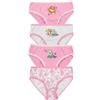United Labels Paw Patrol Panty per bambine - Mutande per bambini, biancheria intima, rosa/grigio (confezione da 4)