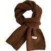 TILEZE Sciarpa Donne Sciarpe di Cashmere Lady Inverno Thicken Caldo Morbido Pashmina Scialli Wraps Femminile Colore Puro Maglia Lunga Sciarpa