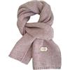 TILEZE Sciarpa Donne Sciarpe di Cashmere Lady Inverno Thicken Caldo Morbido Pashmina Scialli Wraps Femminile Colore Puro Maglia Lunga Sciarpa-Viola-18X145Cm