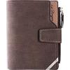 Generico Portamonete Uomo Portafoglio Uomo Pelle Porta Carte Grande In Con Fermasoldi Prima Classe Sottile Cuoio Portacarte Portatessere Personalizzato Airtag Pochette Nera Piccolo Elegante Bifold Wallet