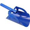GLEAVI Piccola Pala da Giardino in Acciaio al Carbonio Blu | Sarchiare e Trapiantare, Comoda e Portatile, per Orto, Aiuole e Terreno
